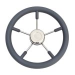 ΤΙΜΟΝΙ INOX-ΠΟΛΥΟΥΡΕΘΑΝΗ ΓΚΡΙ Φ33